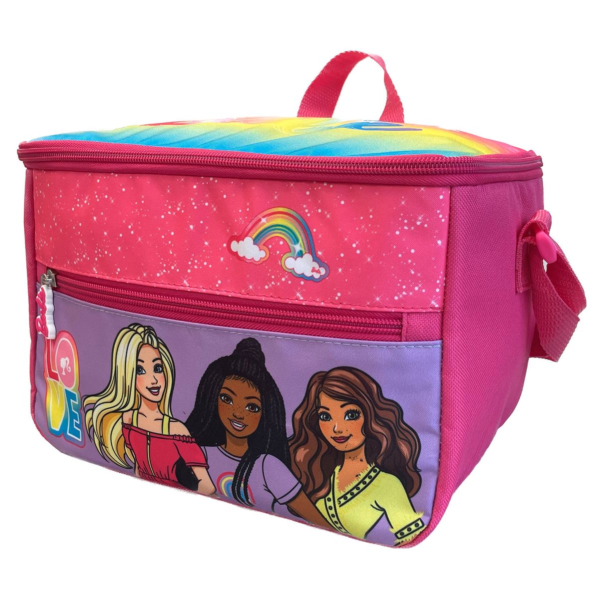 BARBIE - Lonchera Infantil Cuadrada Barbie