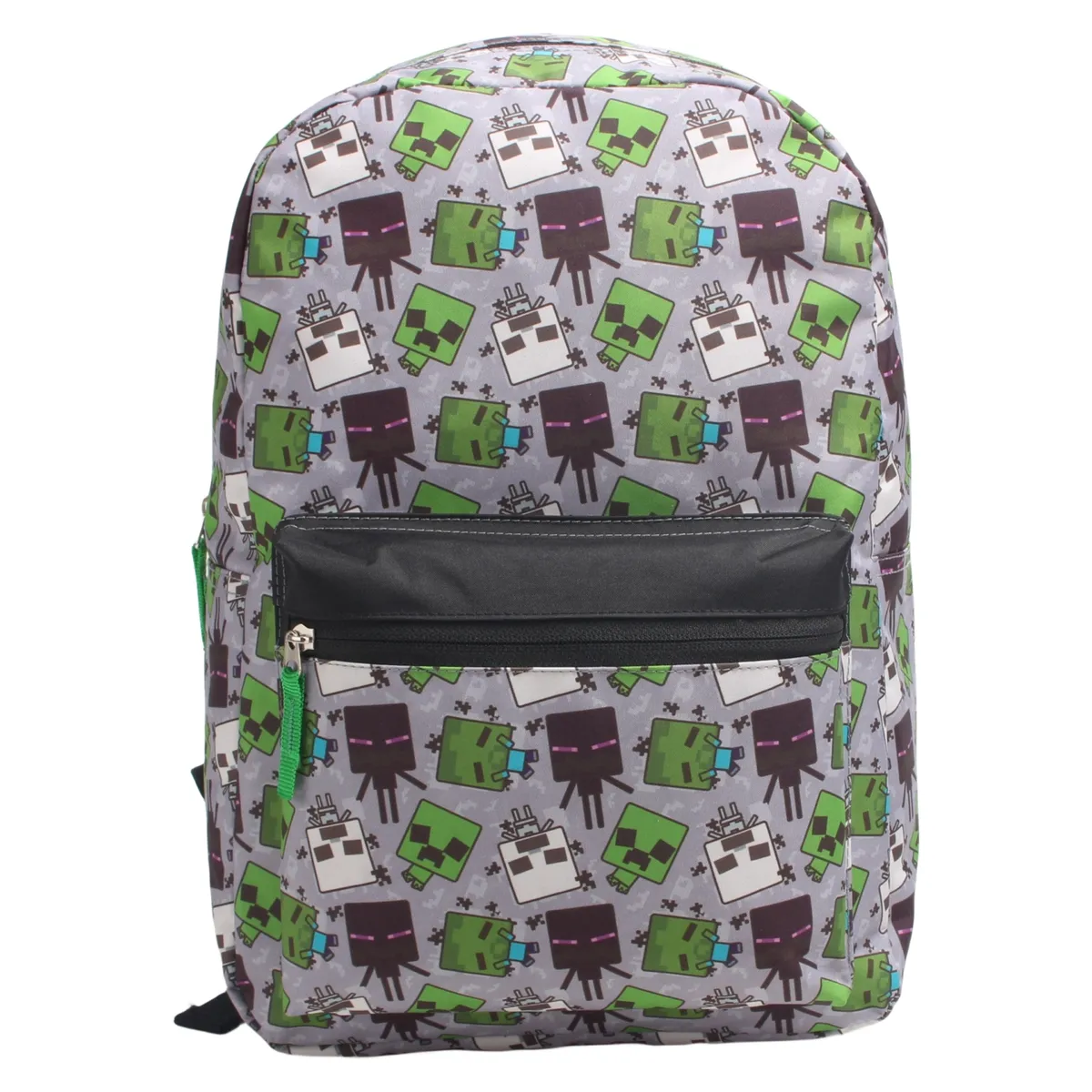 MINECRAFT - Set 3 Piezas Mochila + Lonchera + Estuche Minecraft
