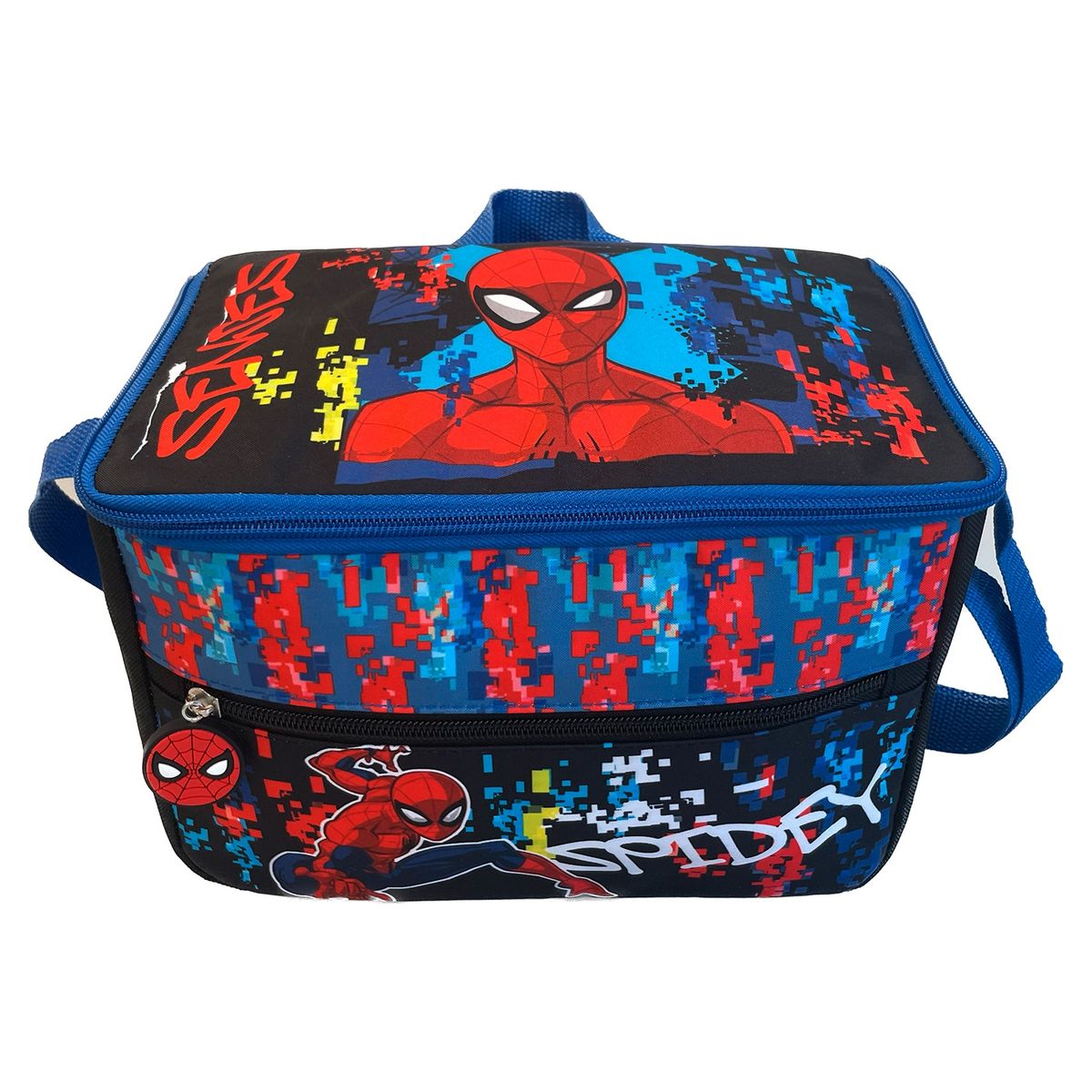 MARVEL - Lonchera Infantil Cuadrada Spiderman