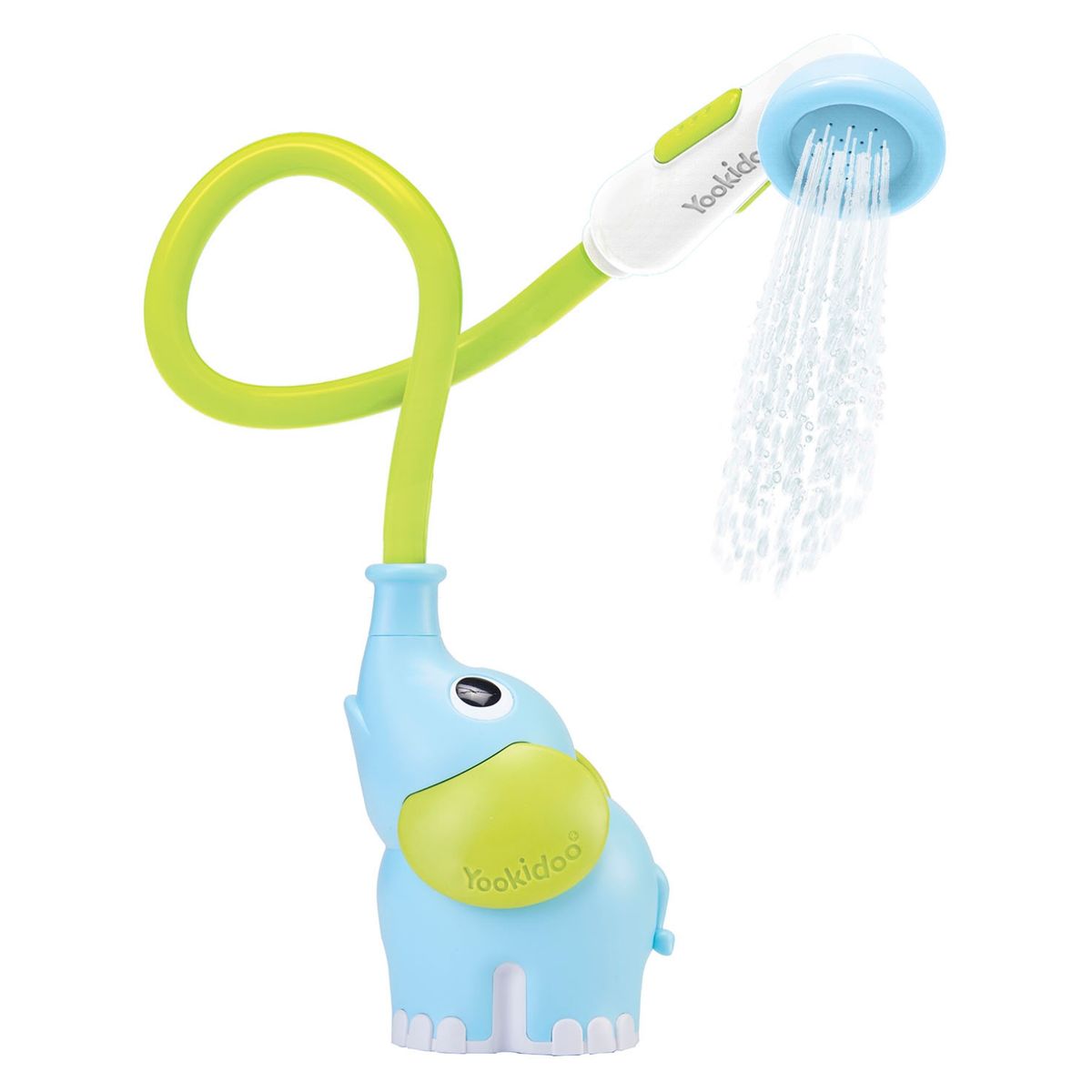 YOOKIDOO - Elefante Ducha Interactivo Azul Yookidoo