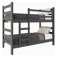 BE DESIGN - Camarote Essenciale Cr Negro Escalera