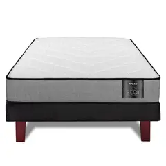 FLEX - Cama Europea Flat Star 1.5 Plazas X 2.00Mt