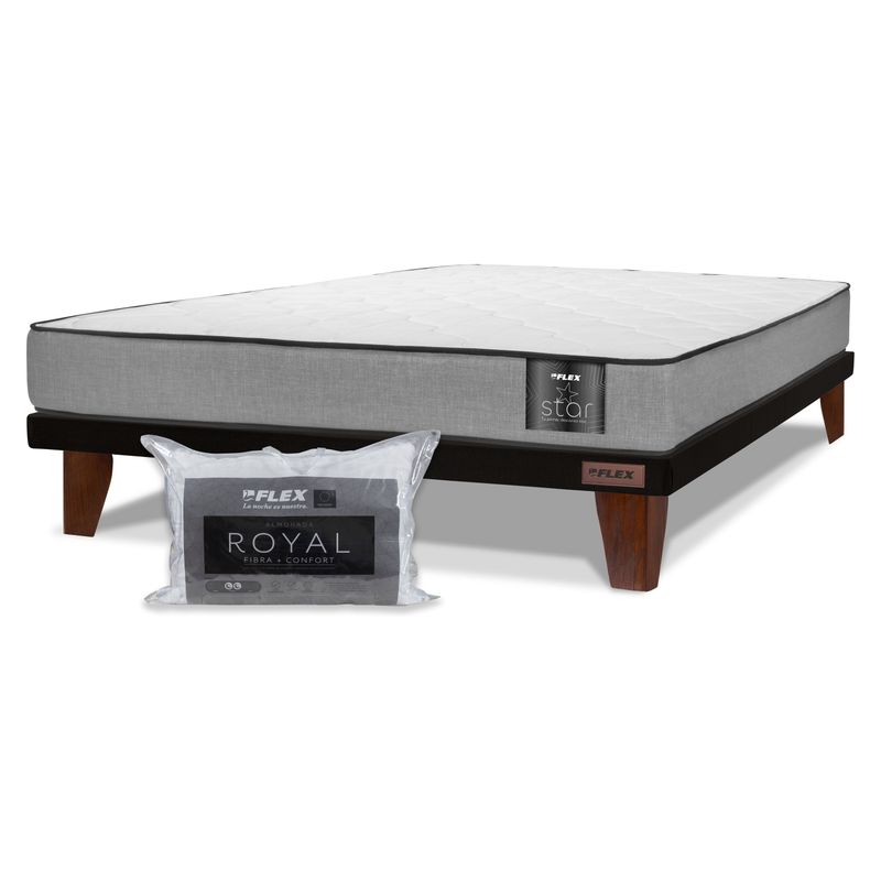 FLEX - Cama Europea Star 2 Plazas Flex