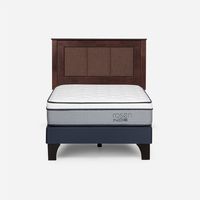 Cama Europea Indie 1.5 Plazas + Respaldo