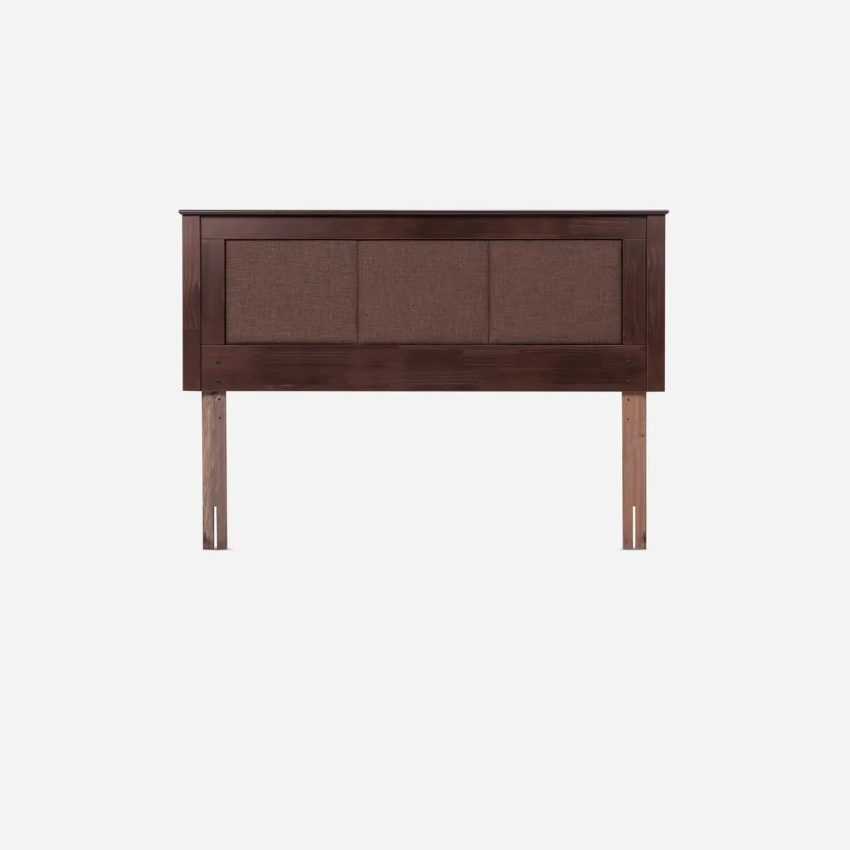 ROSEN - Cama Europea Indie 2 Plazas x 2.00 mt Base Dividida + Respaldo Rosen