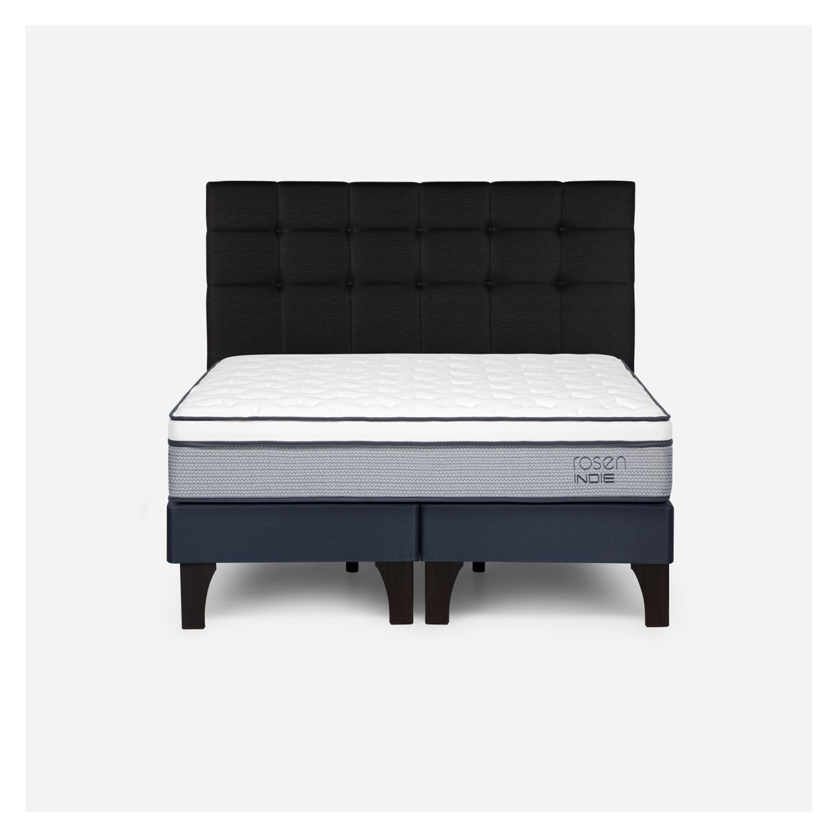ROSEN - Cama Europea Indie King X 2.00Mt Base Dividida Rosen