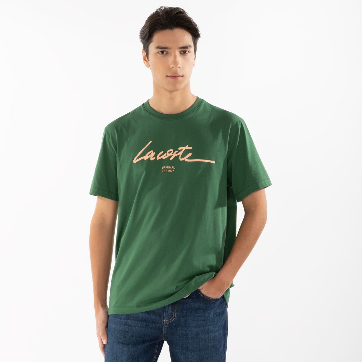 LACOSTE - Polera Hombre Algodón Lacoste
