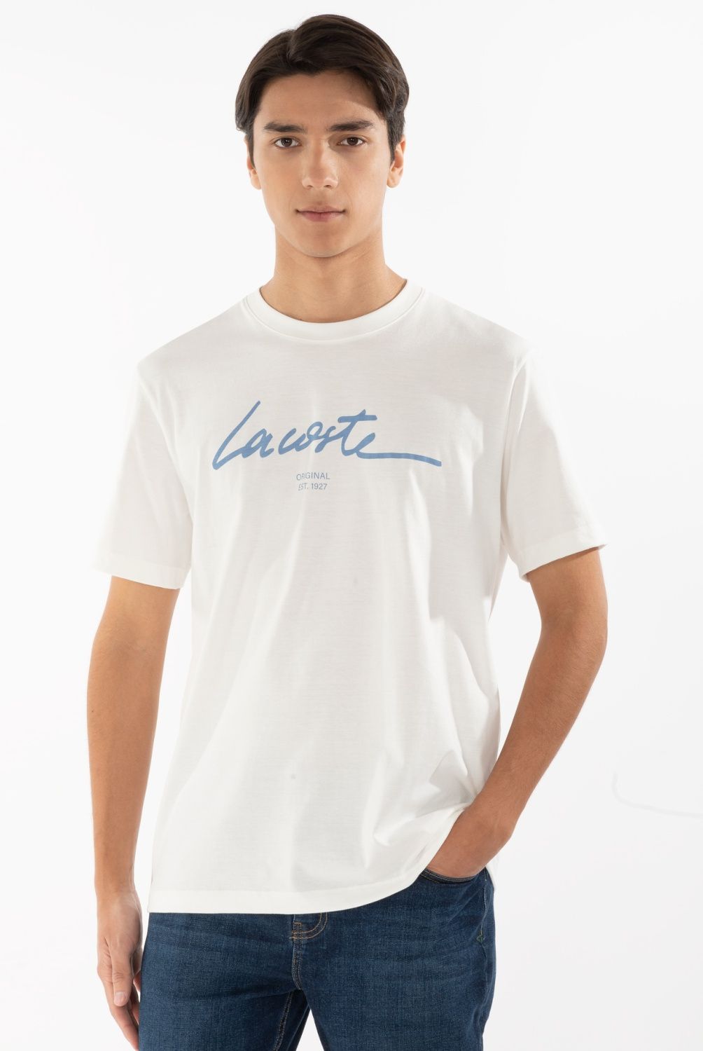 LACOSTE - Polera Hombre Algodón Lacoste