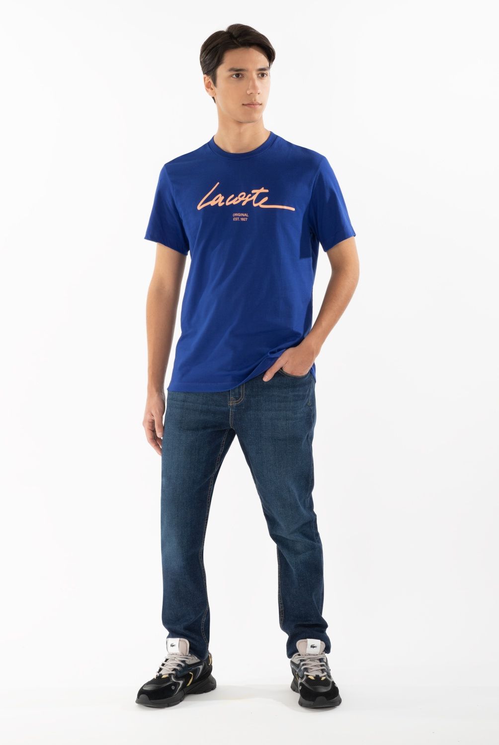 LACOSTE - Polera Hombre Algodón Lacoste