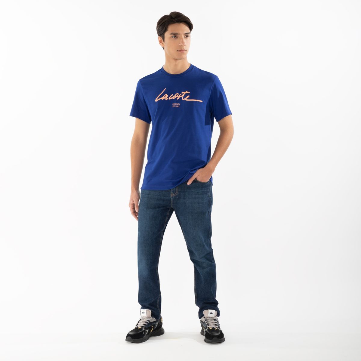 LACOSTE - Polera Hombre Algodón Lacoste