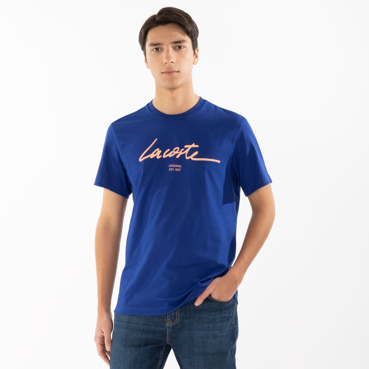 LACOSTE - Polera Hombre Algodón Lacoste