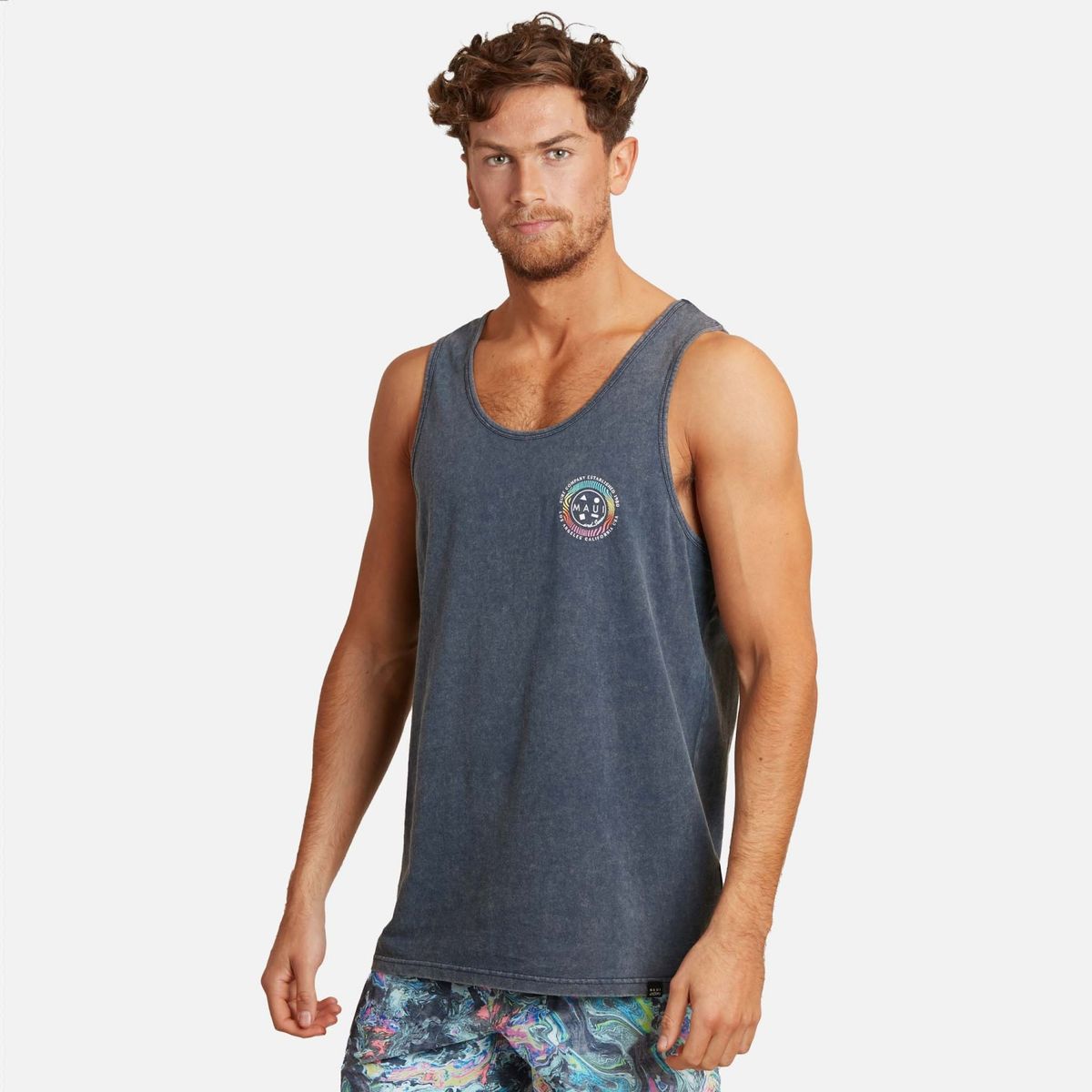 MAUI AND SONS - Polera Hombre Sin Mangas Algodón Maui And Sons