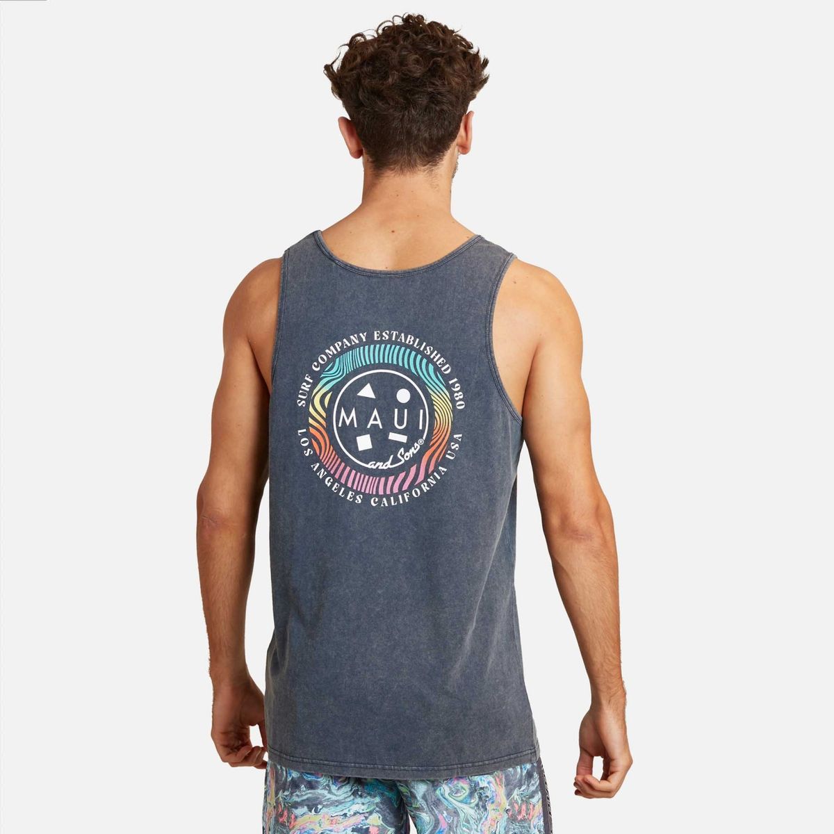 MAUI AND SONS - Polera Hombre Sin Mangas Algodón Maui And Sons