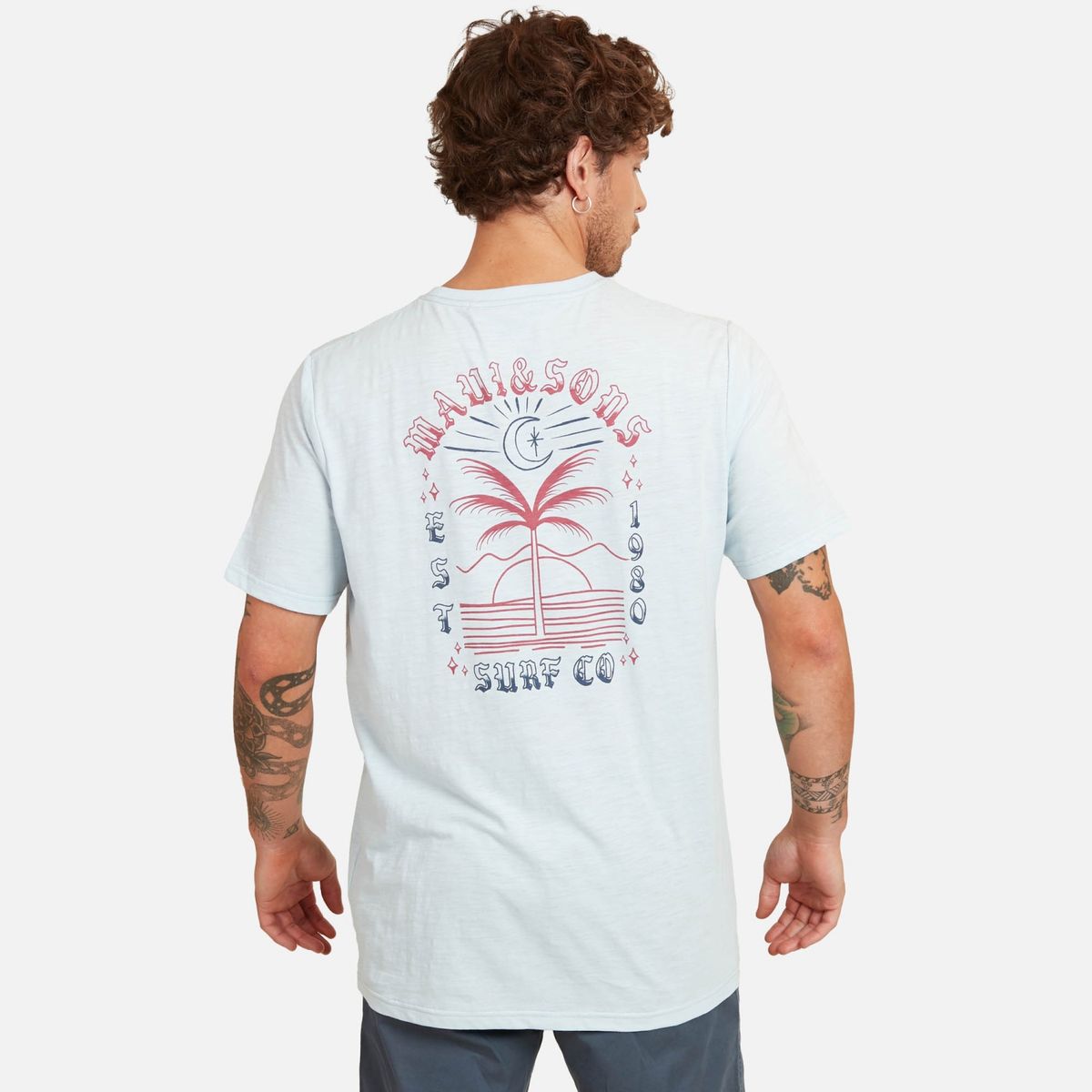 MAUI AND SONS - Polera Hombre Manga Corta Algodón Maui And Sons