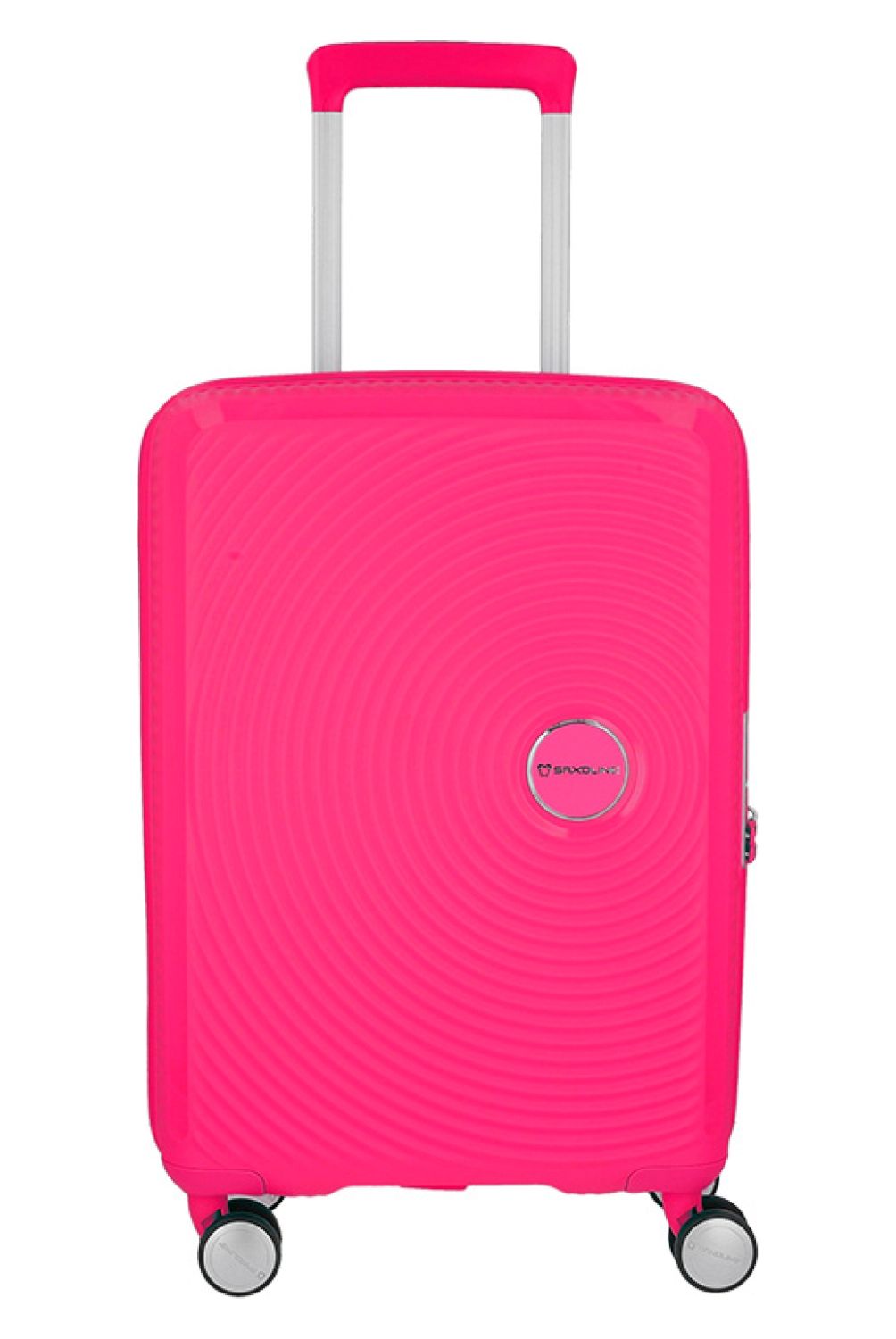 SAXOLINE - Maleta De Cabina Disco  Rosa Saxoline