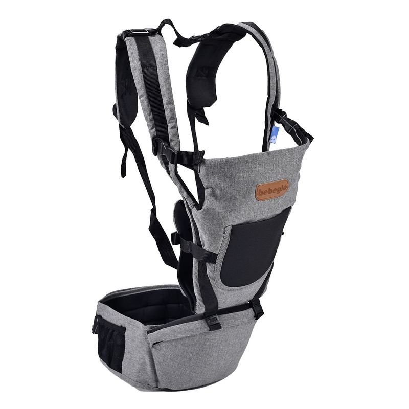 BEBEGLO - Porta Bebe Gris Bebeglo