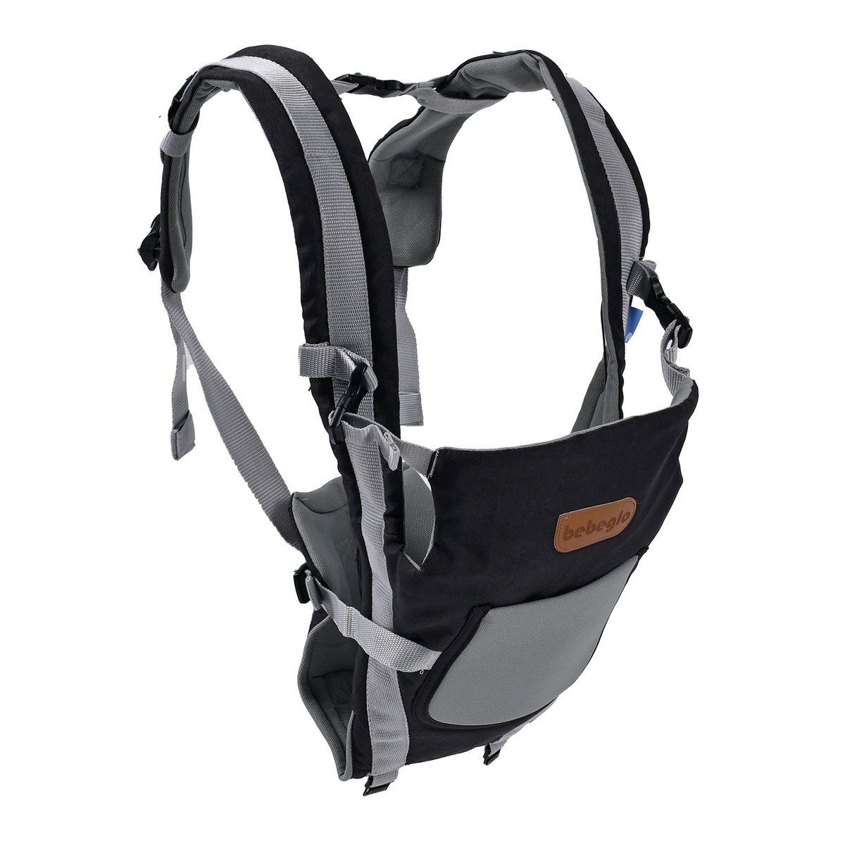 BEBEGLO - Porta Bebé Unisex Negro Bebéglo