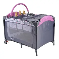 BEBEGLO - Cuna Pack Play Colecho Fucsia