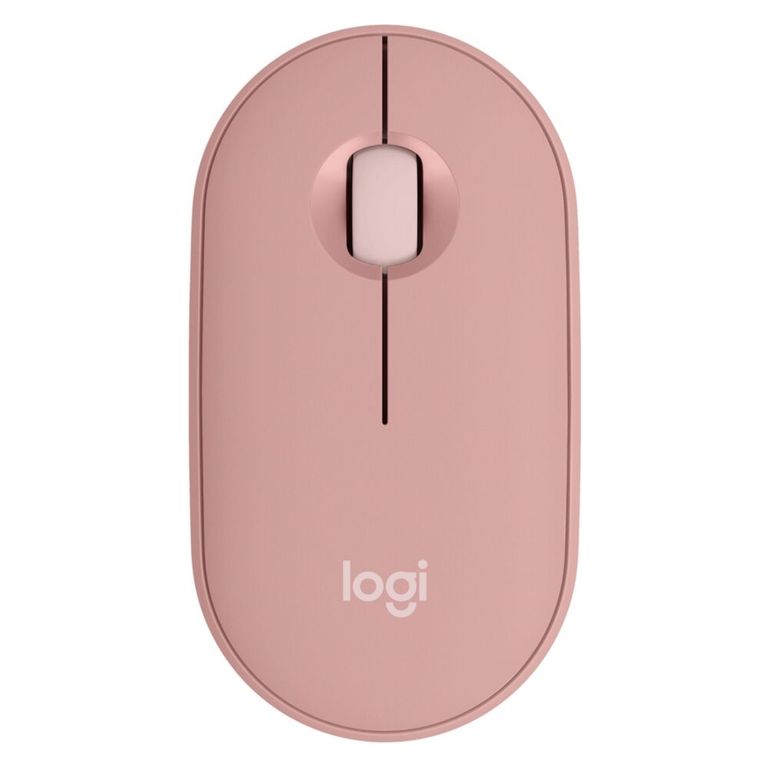 Mouse M350S Pebble Rosado