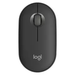LOGITECH - Mouse M350S Pebble Grafito