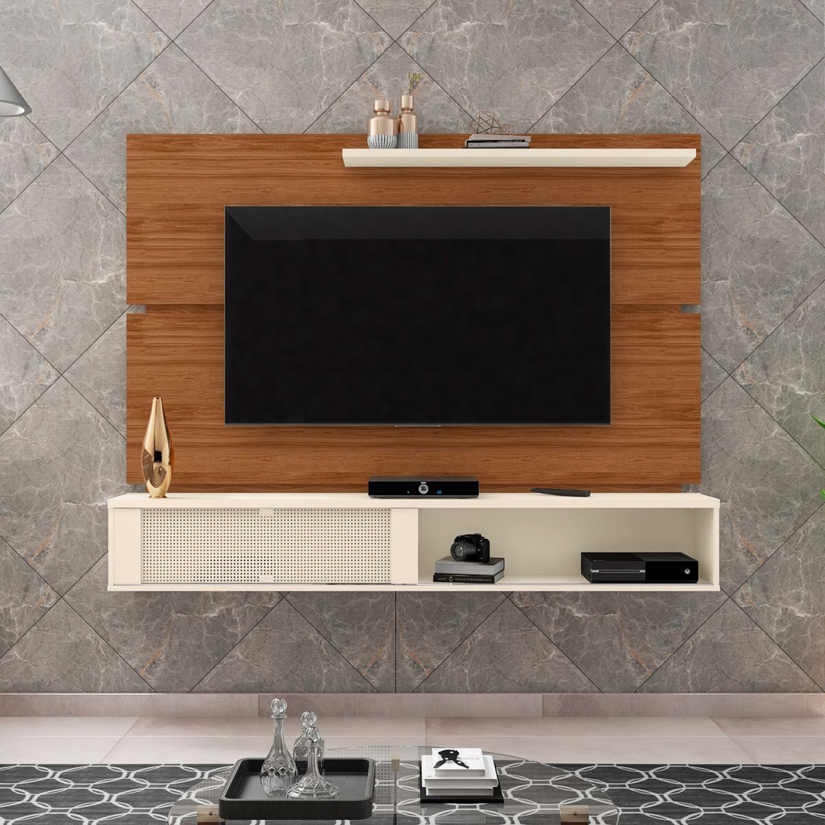 EXIT - Panel Tv 75 Dom Canela Beige Exit