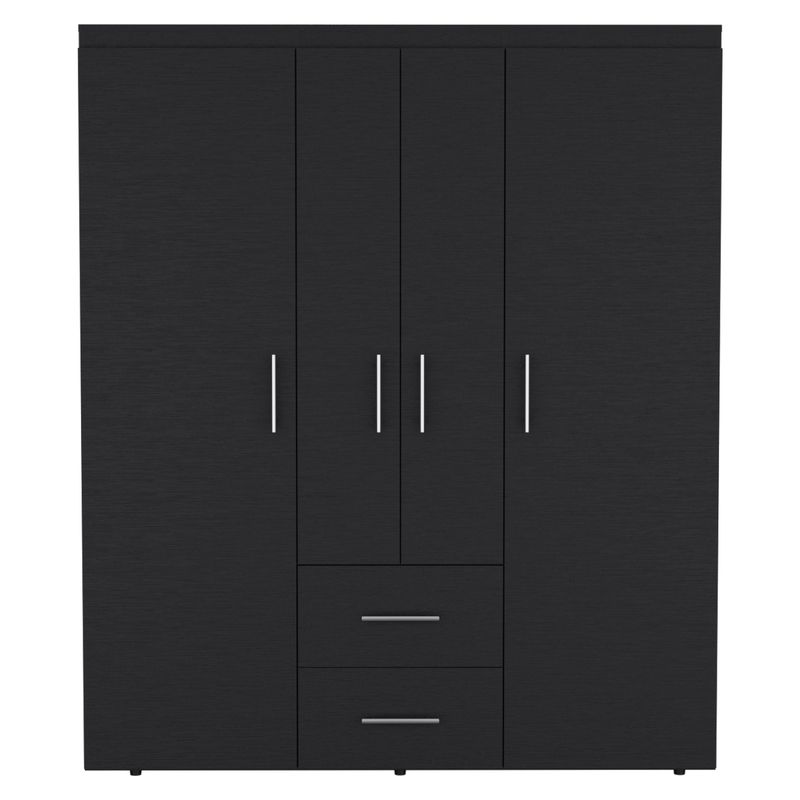 TUHOME - Clóset 4 Puertas 2 Cajones Eco Tuhome