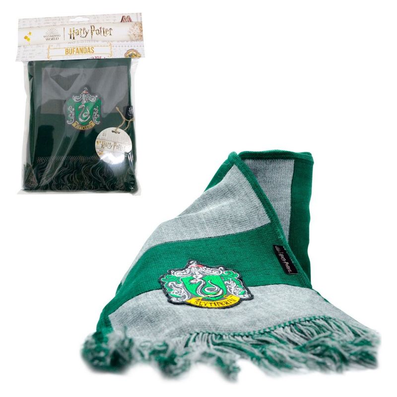 WARNER BROS - Bufanda Rayada Slytherin Harry potter Warner Bros