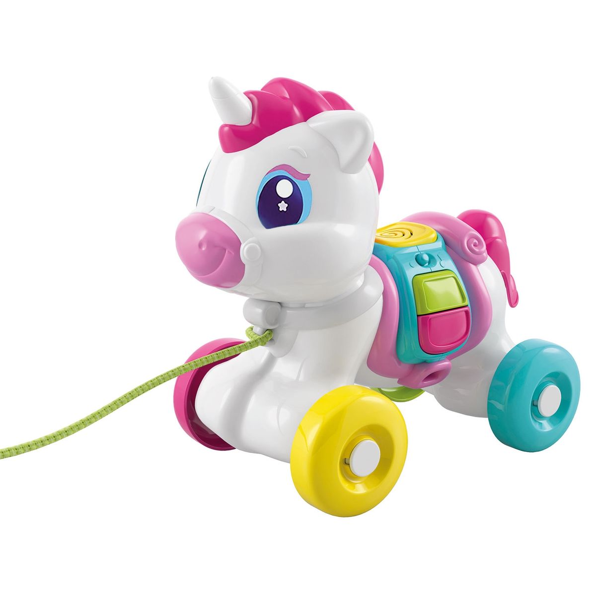 CLEMENTONI - Arrastre Baby Unicornio Clementoni