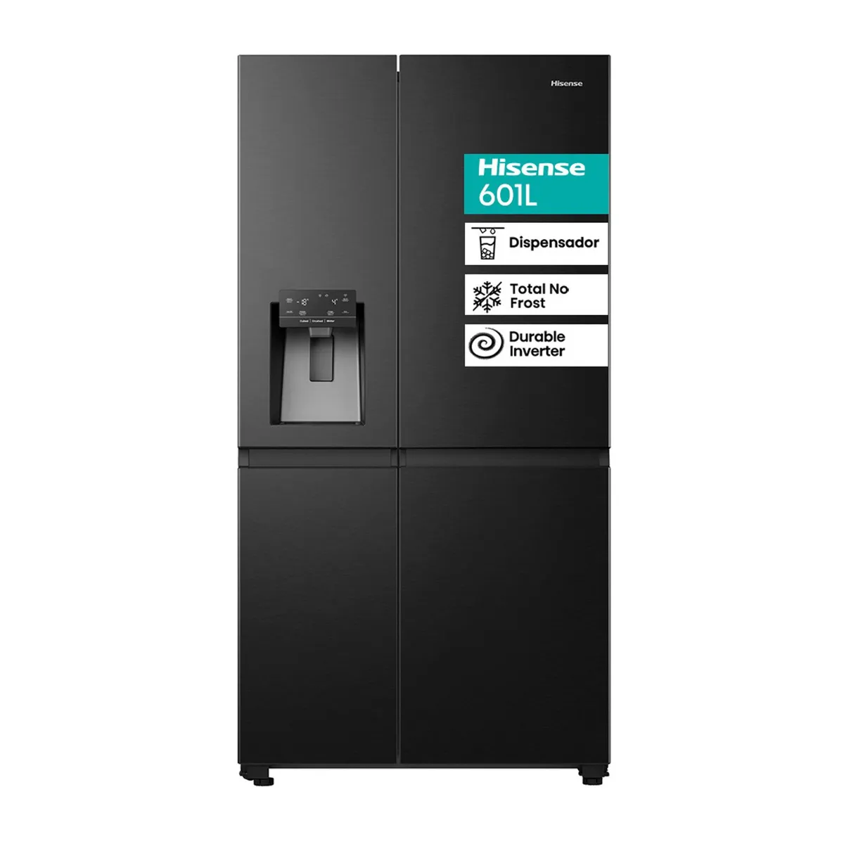 HISENSE - Refrigerador Side by Side 601 Litros RS781BV Hisense