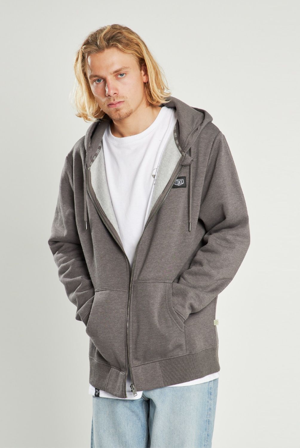 TOKE - Polerón Full Zipper Regular Hombre Toke