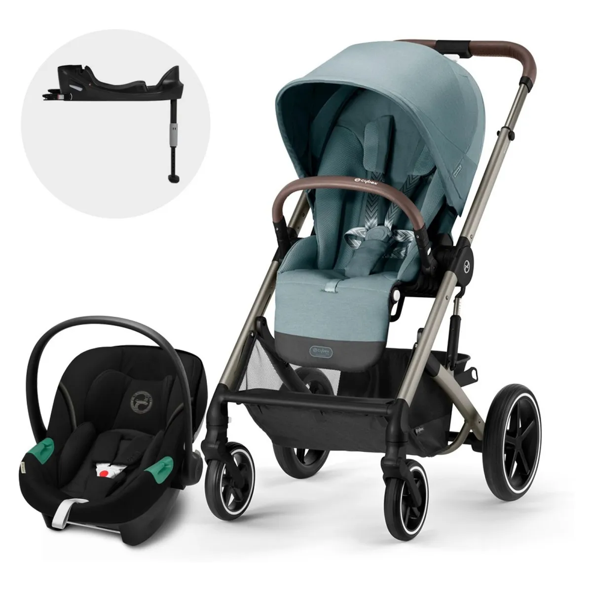 CYBEX - Coche Travel System  Balios TPE SB mas Aton S2 Cybex