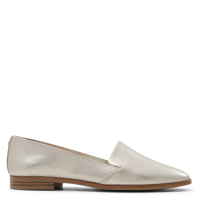 ALDO - Veadith Mocasín Mujer Cuero Plateado Aldo