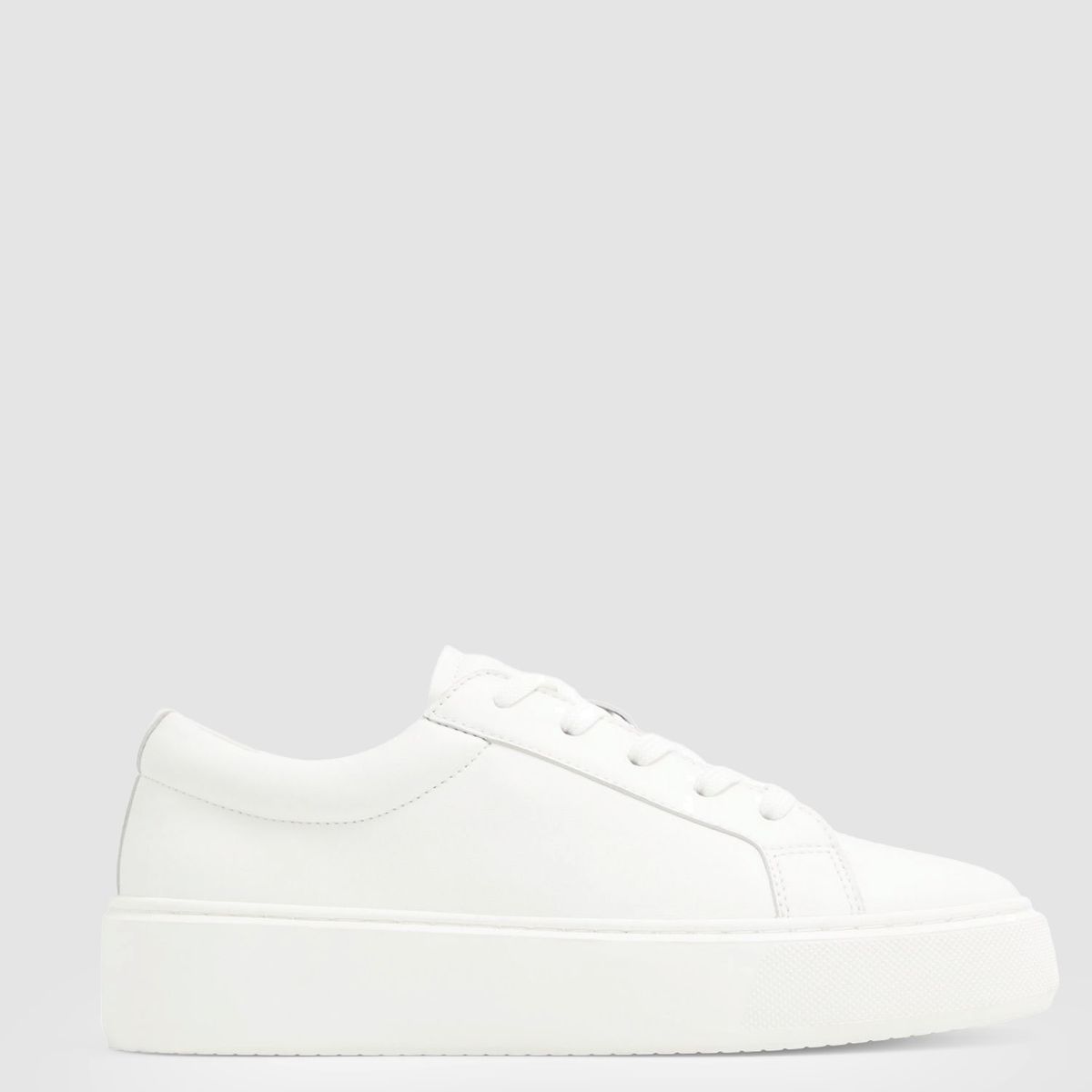 ALDO - Hely Zapatilla Urbana Mujer Cuero Blanco Aldo