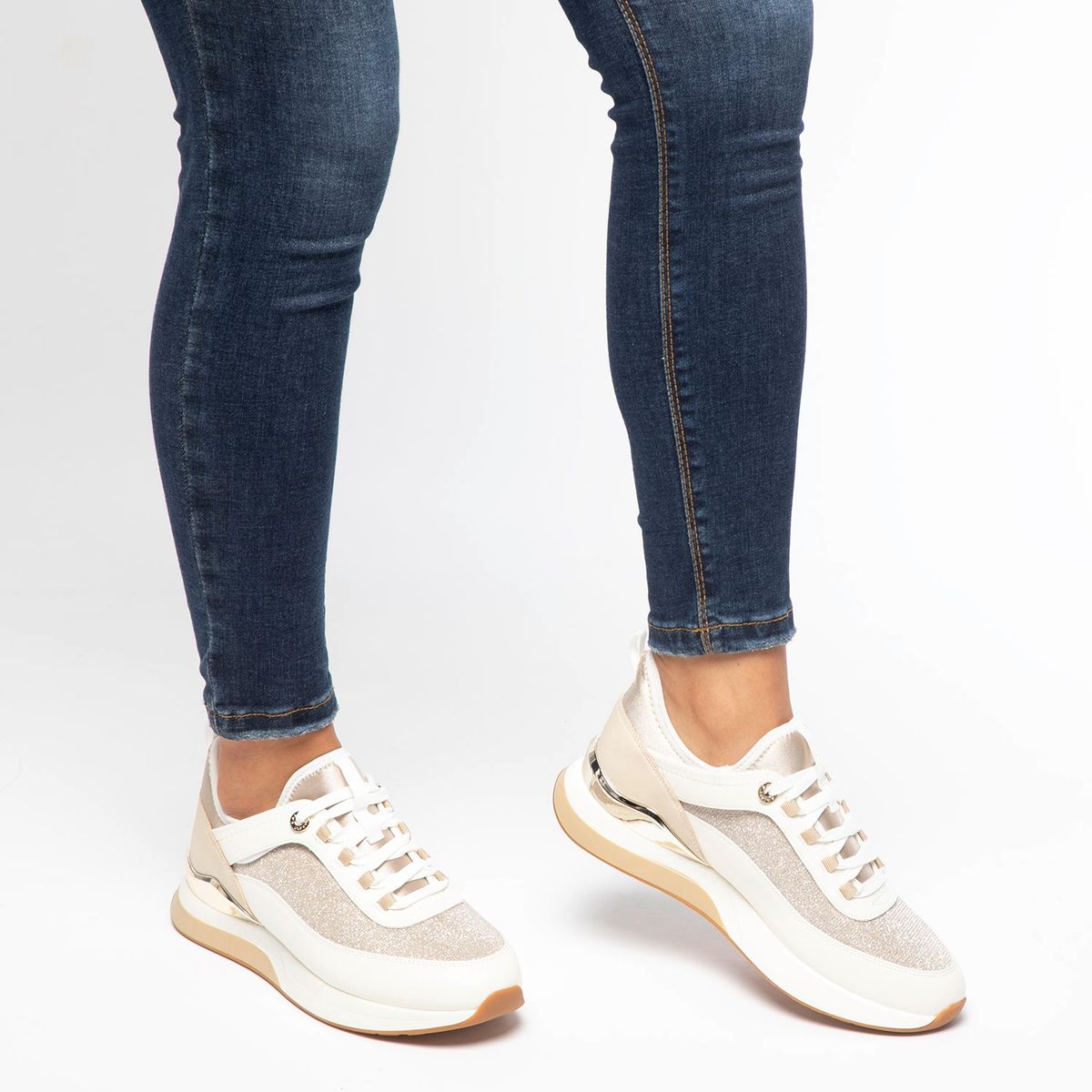 ALDO - Quiltyn Zapatilla Urbana Mujer Beige Aldo