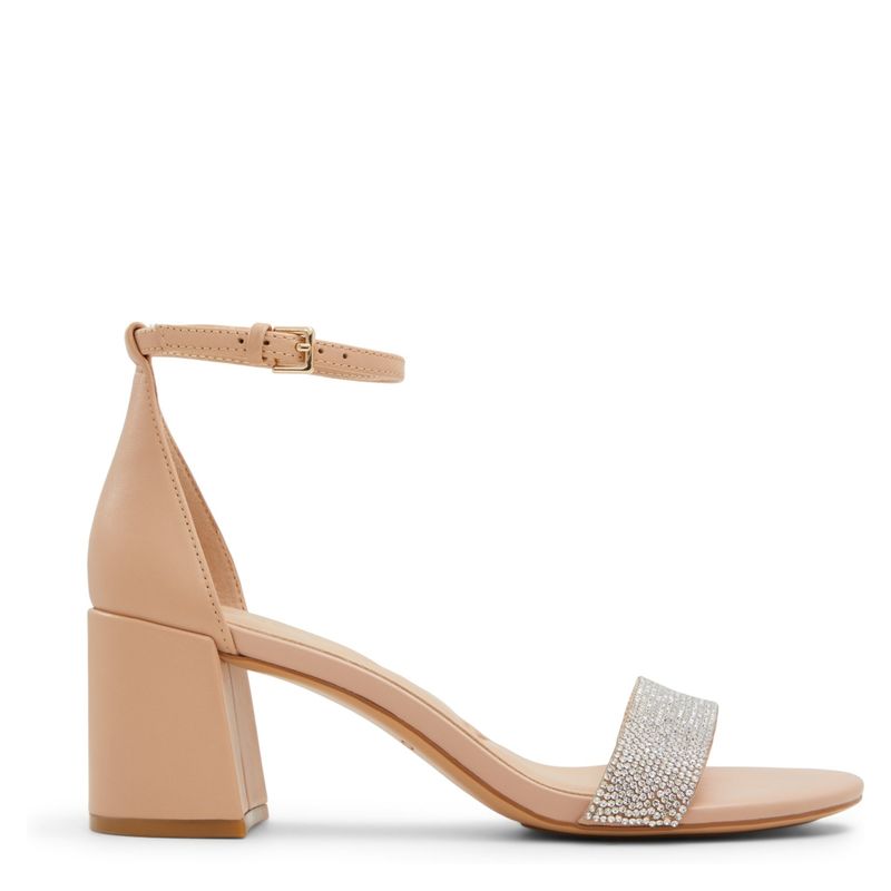 ALDO - Pristine Sandalia Mujer Cuero Beige Aldo