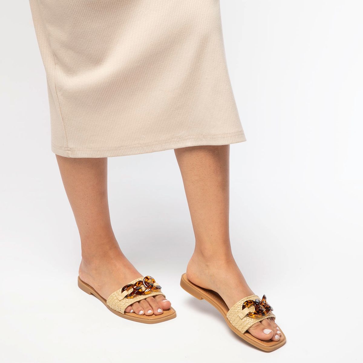 ALDO - Ezie Sandalia Mujer Beige Aldo