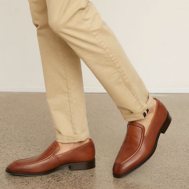 ALDO - Suave Zapato Formal Hombre Cuero Café Aldo