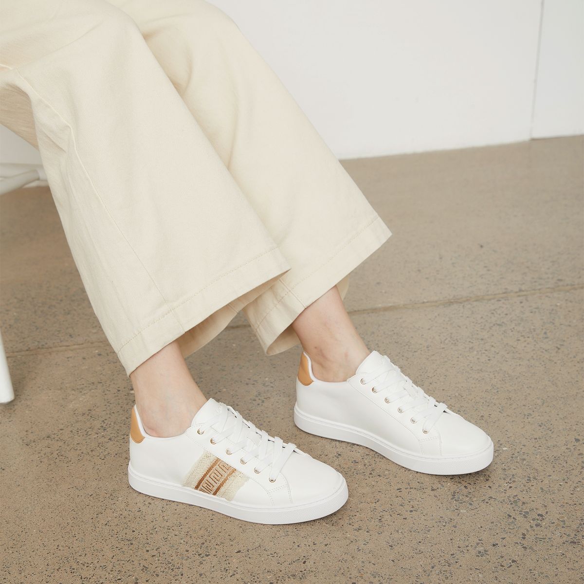 ALDO - Palazzi Zapatilla Urbana Mujer Blanco Aldo