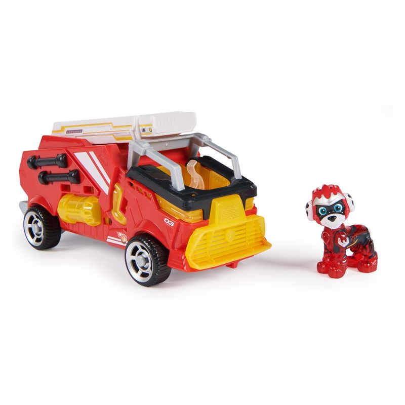 PAW PATROL - Mighty Vehículo Película Marshall Paw Patrol