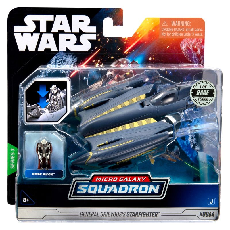 STAR WARS - Vehículo 5 Figura General Grievous Starf Star Wars