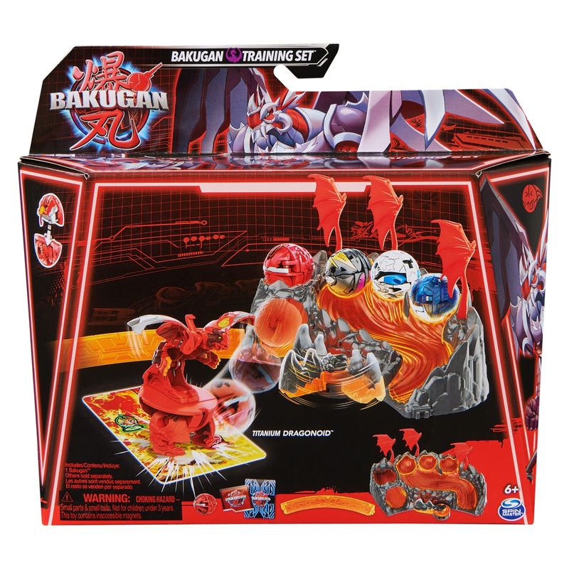 BAKUGAN - Set De Entrenamiento Dragonoid Bakugan