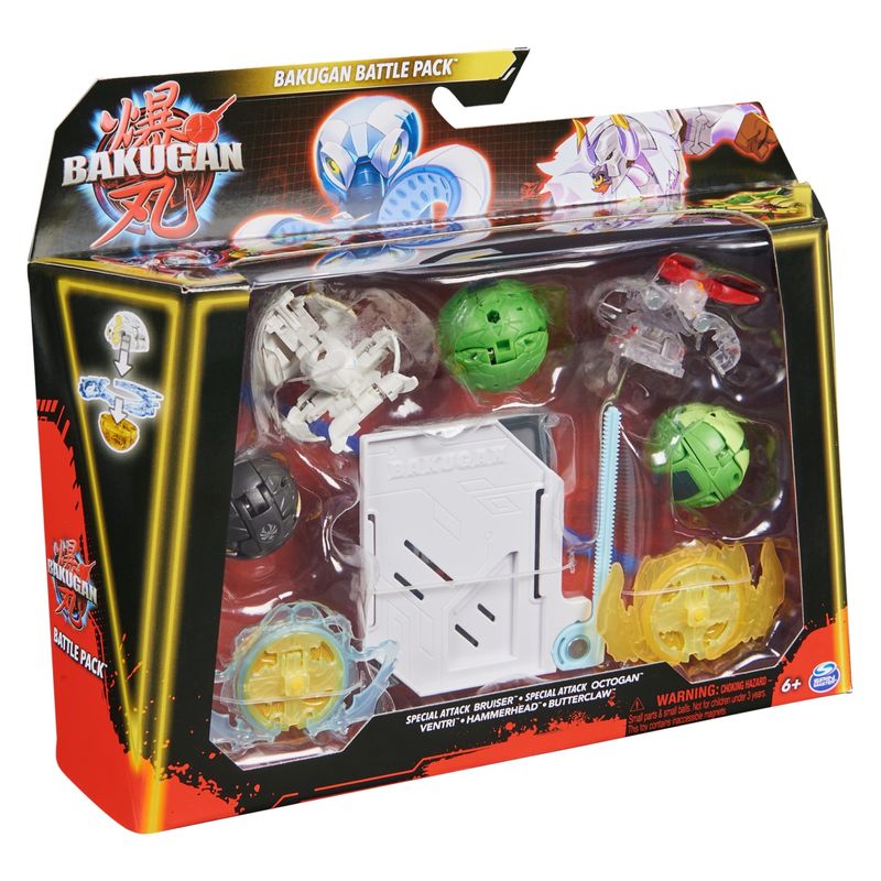 BAKUGAN - Set Batalla Ataque Giratorio Ventri Hammer Bakugan