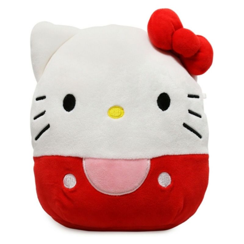 SQUISHMALLOWS - Peluche M 30 Cm Hellow Kitty Rojo Squishmallows