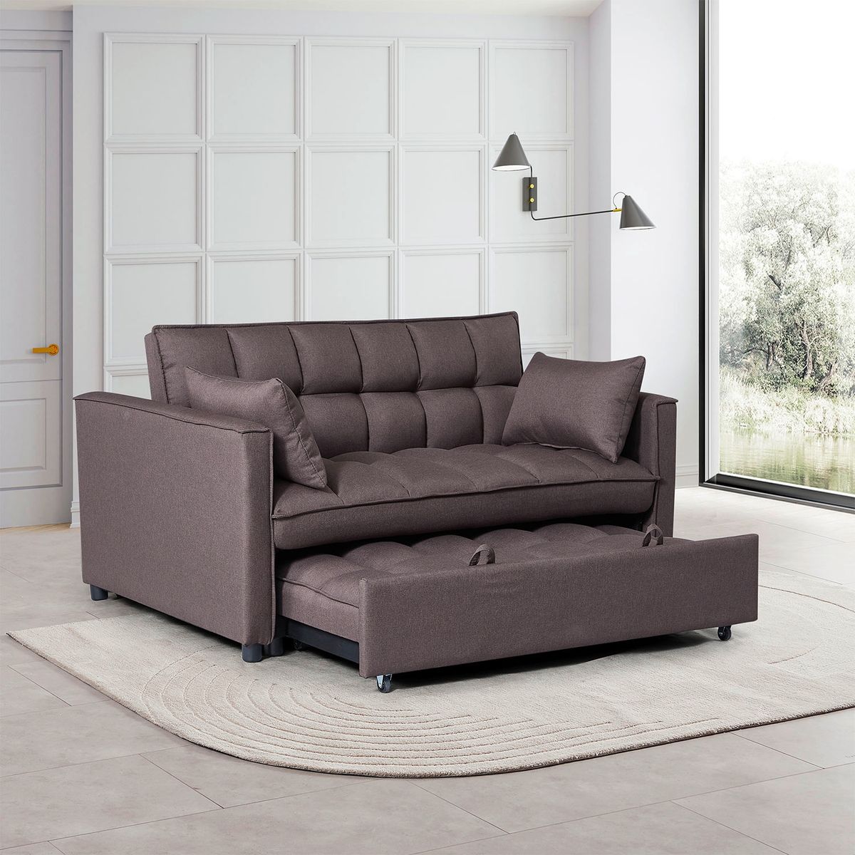 IDETEX - Sofá Futón Tela Brela Idetex