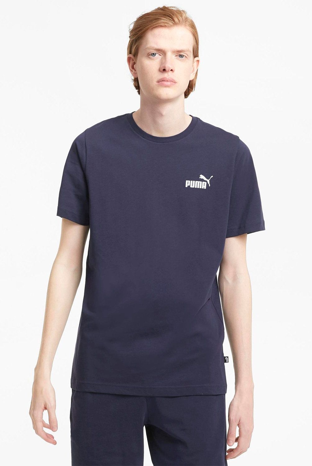 PUMA - Polera Manga Corta Algodón Hombre Puma