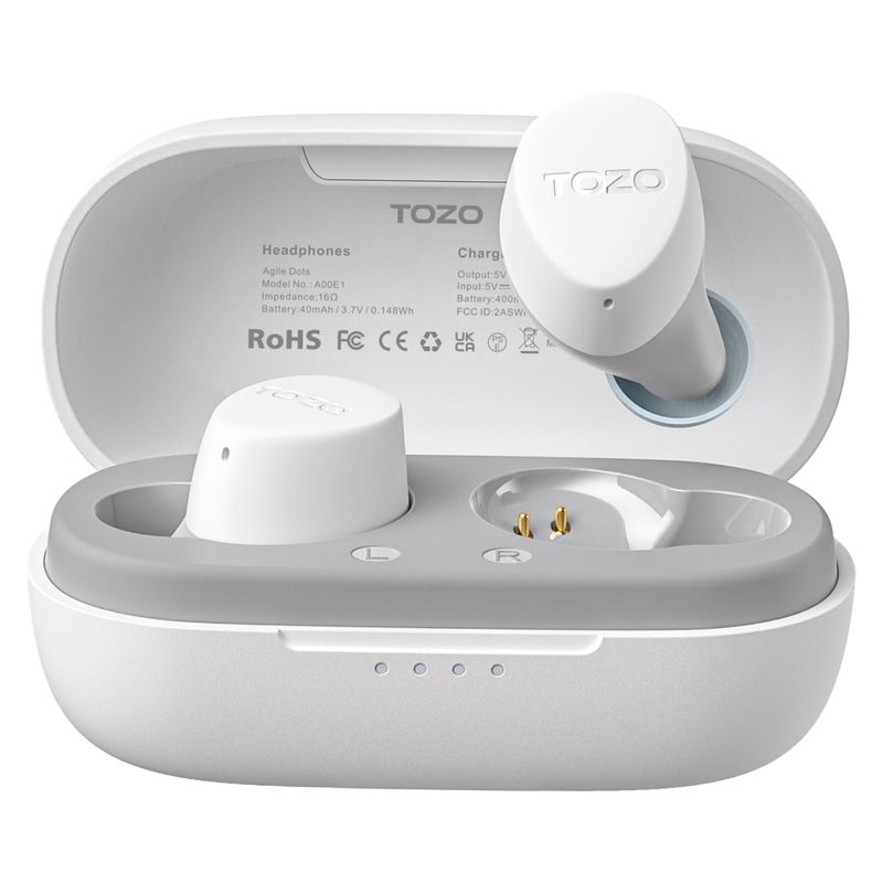 TOZO - Audífono Inalambrico AGILE DOTS BLAN Tozo