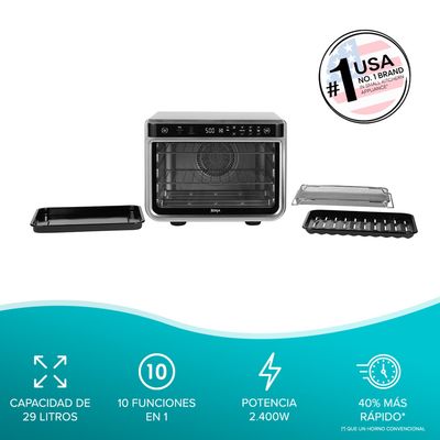 Imagen 2 del producto Horno Freidora Multifuncional 10 en 1 29 Lts 2400 W