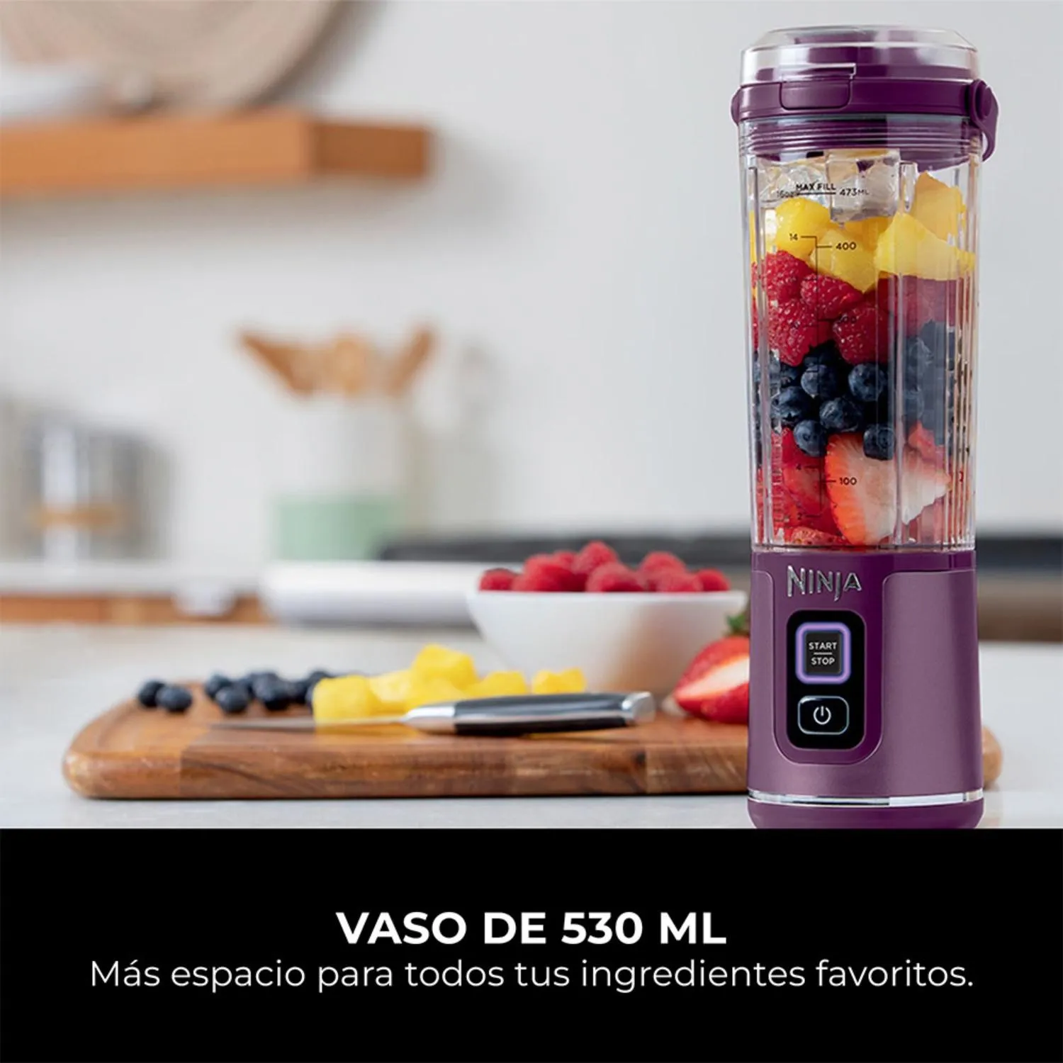 NINJA Licuadora Individual Inalámbrica Blast Ninja ⚡𝗖𝘆𝗯𝗲𝗿
