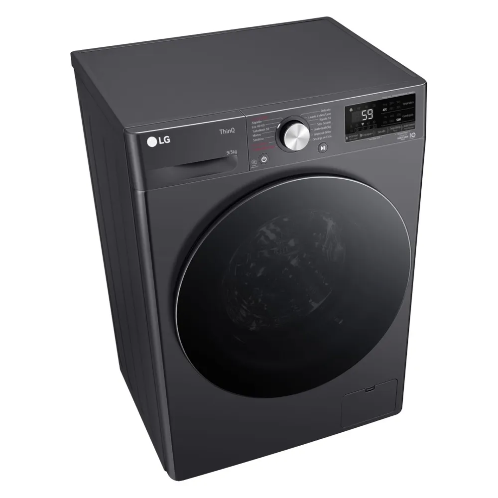 LG WD9MVC4S6 9/5 kg Gris, foto 8