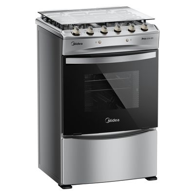 Imagen 2 del producto Cocina 4 Quemadores Horno De 63.89 Lt Con Grill Gas Licuado Mcg-4Qpi24Ns